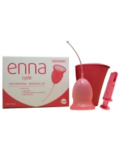 ENNA CYCLE Copa Menstrual Talla S con Aplicador + Box 2 Unidades