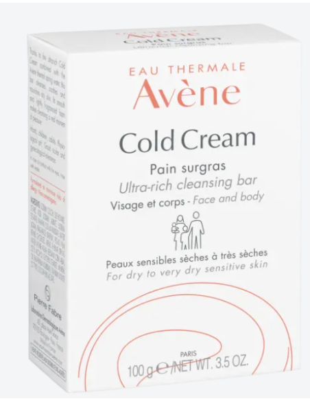 AVÉNE Pan Limpiador Cold  cream 100g
