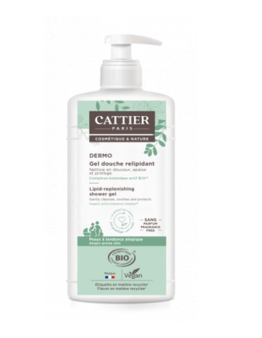 CATTIER Dermo -cica gel de ducha relipidizante 500 ml