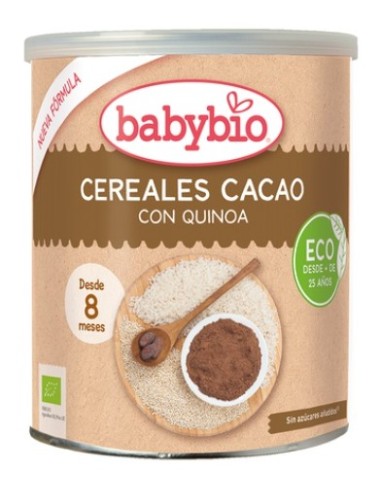BABYBIO cereales cacao con quinoa 220 g
