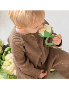 OLI&CAROL CAULIFLOWER rattle toy sonajero ecológico 2
