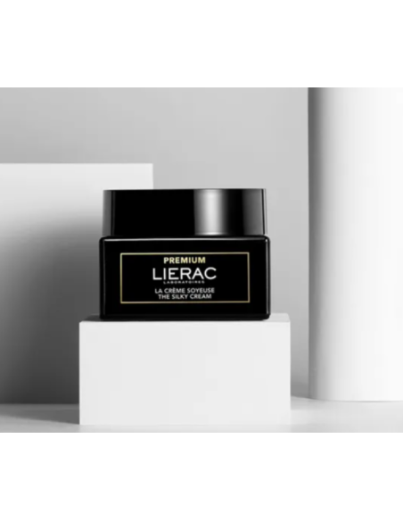 LIERAC PREMIUM crema sedosa fluido antiedad 50ml