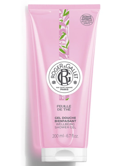 ROGER&GALLET Gel de ducha FEUILLE DE THÉ 200ml