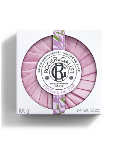ROGER&GALLET JABÓN SÓLIDO FEUILLE DE THÉ 100g