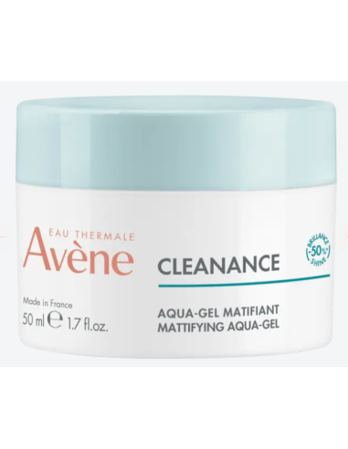 AVÉNE CLEANANCE AQUA-GEL matificante 50ml