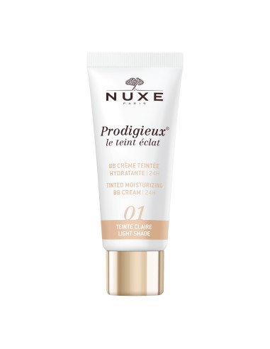 NUXE PRODIGIEUX BB CREAM hidratante 48h tono 1