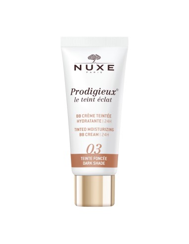 NUXE PRODIGIEUX BB CREAM hidratante 48h tono 3