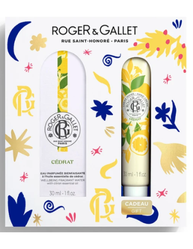 ROGER&GALLET AGUA PERFUMADA CEDRAT + CREMA DE MANOS