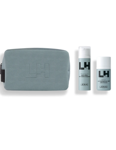 LIERAC COFRE LH HOMME FLUIDO ANTIEDAD GLOBAL + DESODORANTE