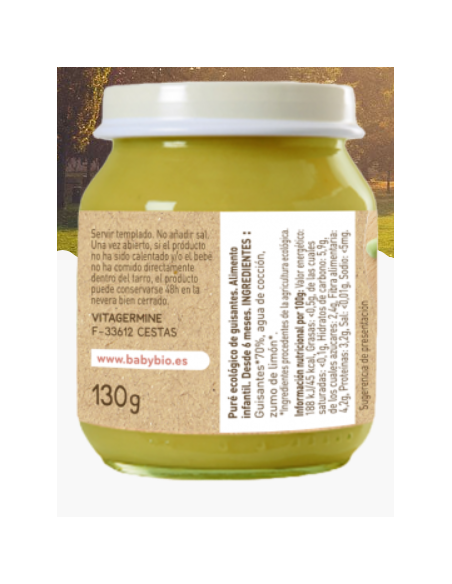 BABYBIO GUISANTES