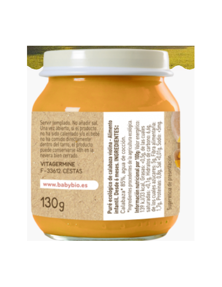 BABYBIO POTITO CALABAZA