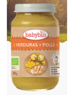 BABYBIO VERDURAS Y POLLO