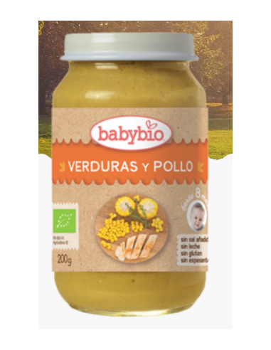 BABYBIO VERDURAS Y POLLO