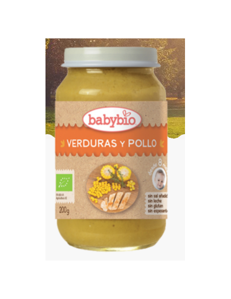 BABYBIO VERDURAS Y POLLO