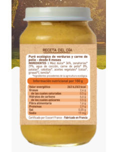 BABYBIO VERDURAS Y POLLO 2