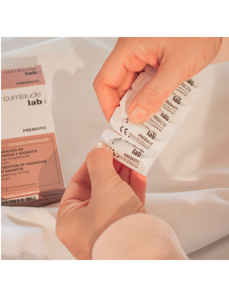 CUMLAUDE LAB PREBIOTIC ÓVULOS VAGINALES 10 unidades