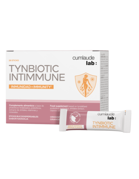 CUMLAUDE LAB TYNBIOTIC INTIMMUNE 28 unidades