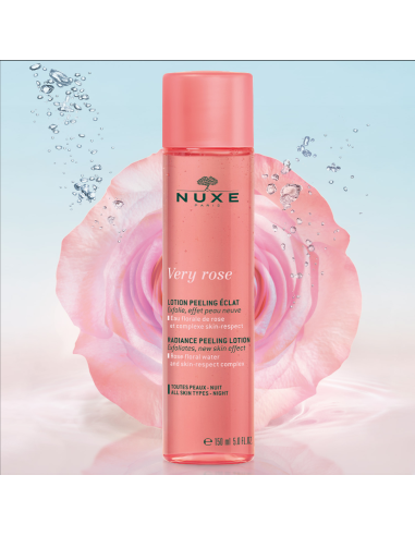 NUXE VERY ROSE LOCIÓN PEELING LUMINOSIDAD 150ml