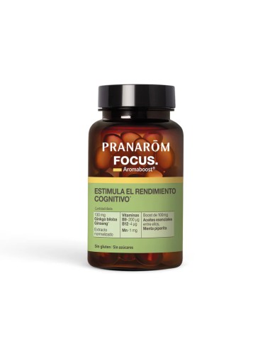 PRANAROM AROMABOOST FOCUS 60 cápsulas