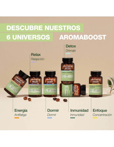 PRANAROM AROMABOOST FOCUS 60 cápsulas