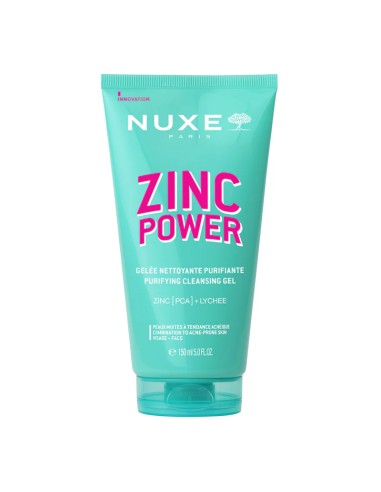 NUXE ZINC POWER GEL LIMPIADOR 150 ml