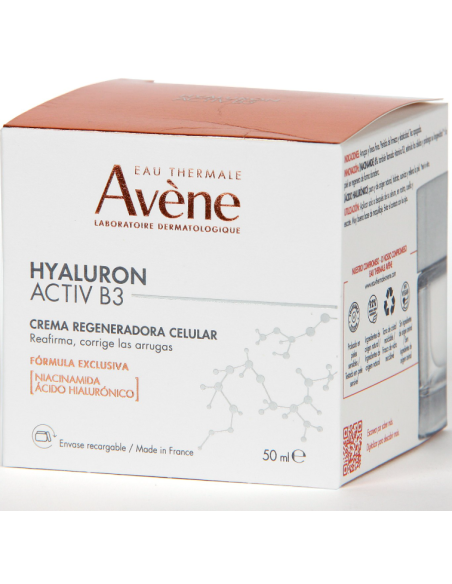 AVÉNE HYALURON active B3 crema regeneradora celular 50 ml