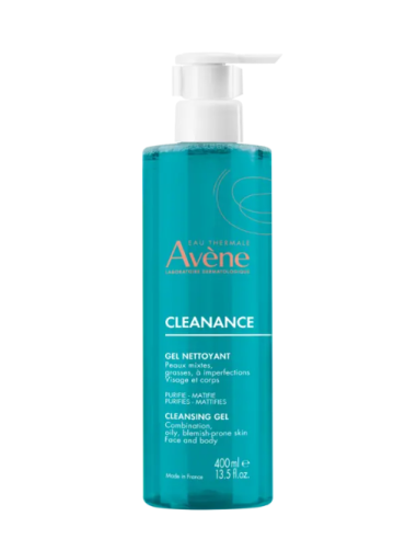 Avéne Cleanance Gel limpiador 400 ml