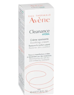 AVÈNE CLEANANCE HYDRA Crema Calmante 40ml 2