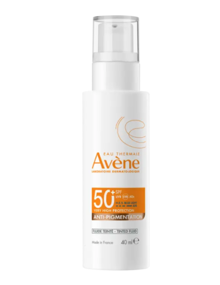 AVÉNE FOTOPROTECTOR FLUIDO ANTIMANCHAS 50+  color 40 ml