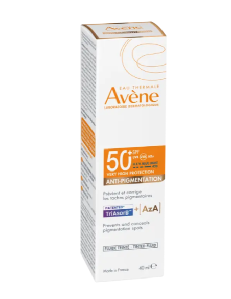 AVÉNE FOTOPROTECTOR FLUIDO ANTIMANCHAS 50+  color 40 ml
