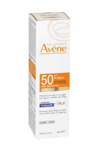 AVÈNE FOTOPROTECTOR FLUIDO ANTIEDAD SPF 50+ 40ml