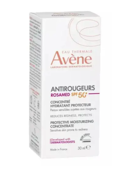 AVÈNE ANTIROUGERS ROSAMED SPF 50+ CONCENTRADO HIDRATANTE 30ml