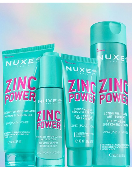 NUXE ZINC POWER LOCION PURIFICANTE 200 ml