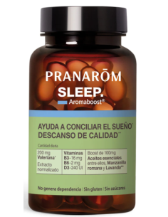 PRANAROM AROMABOOST SLEEP 60 CAPSULAS