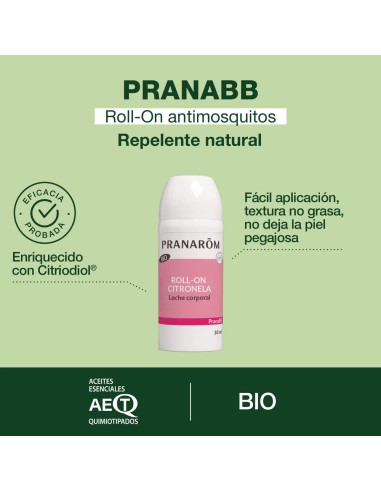 PRANAROM PranaBB Roll-On Citronela 30ml
