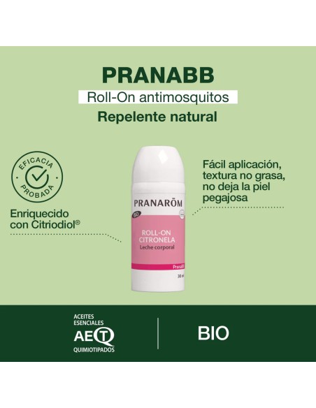 PRANAROM PranaBB Roll-On Citronela 30ml