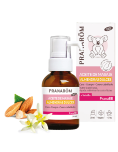 PRANAROM ACEITES  DE MASAJE ALMENDRAS DULCES 30ml