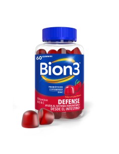 BIO 3 DEFENSE GUMMIES SABOR FRUTOS ROJOS 60 unidades