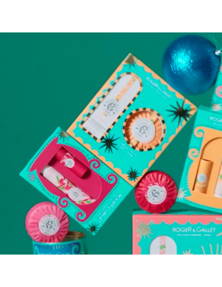 ROGER&GALLET COFRE NAVIDAD AGUA PERFUMADA GINGEMBRE ROUGE+ JABÓN
