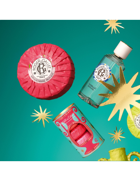 ROGER&GALLET COFRE NAVIDAD AGUA PERFUMADA GINGEMBRE ROUGE+ JABÓN