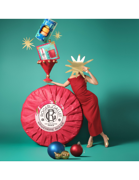 ROGER&GALLET COFRE NAVIDAD AGUA PERFUMADA GINGEMBRE ROUGE+ JABÓN