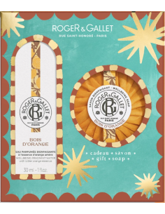 ROGER&GALLET COFRE NAVIDAD AGUA PERFUMADA BOIS D' ORANGE+...