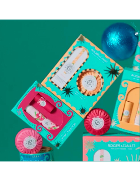 ROGER&GALLET COFRE NAVIDAD AGUA PERFUMADA BOIS D' ORANGE+ JABÓN