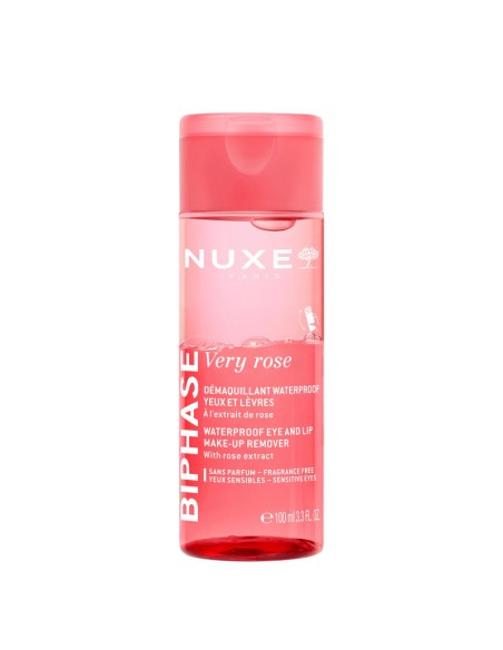 NUXE VERY ROSE DESMAQUILLANTE WATWERPROOF OJOS Y LABIOS 100 ml