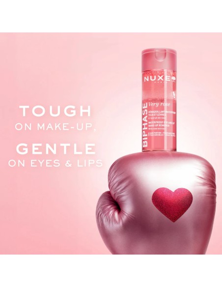NUXE VERY ROSE DESMAQUILLANTE WATWERPROOF OJOS Y LABIOS 100 ml