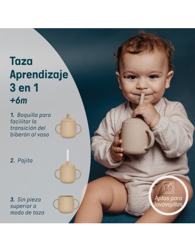 SUAVINEX TAZA APRENDIZAJE 3 EN 1 SELECTION VERDE