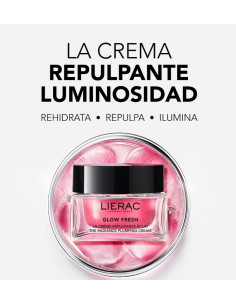 LIERAC GLOW FRESH CREMA REPULPANTE LUMINOSIDAD 50ml 2