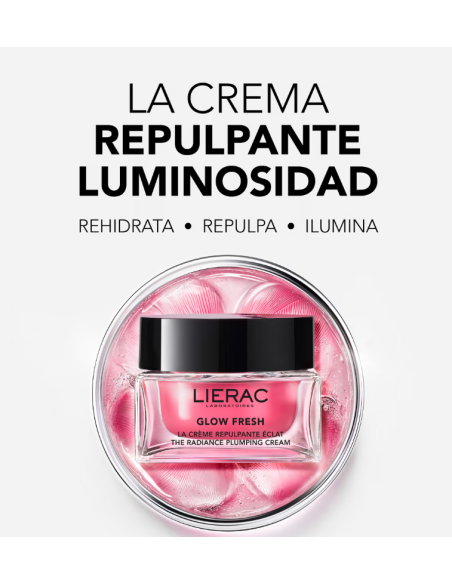 LIERAC GLOW FRESH CREMA REPULPANTE LUMINOSIDAD 50ml