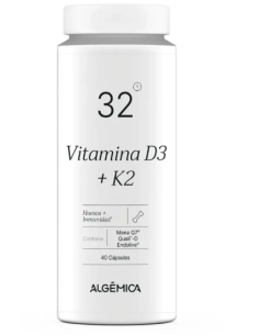 ALGEMICA 32 VITAMINA D3+K2 40 CÁPSULAS