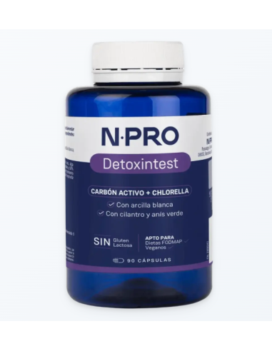 NPRO DETOXINTEST 90 CÁPSULAS